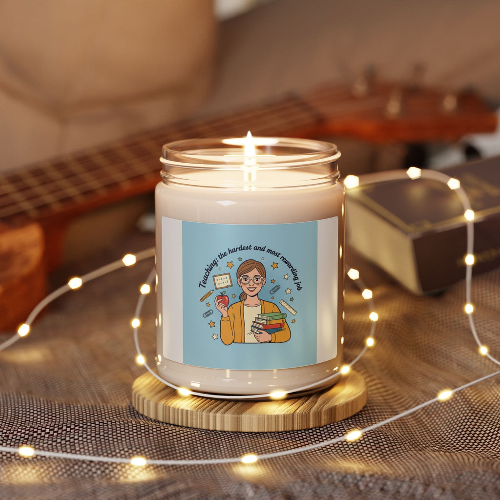 Teacher Life Classroom Pride Candle | School Humor Soy Candle