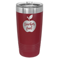 Teacher Fuel 20 oz Tumbler | Maroon