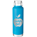 Teacher Fuel 24 oz Water Bottle | Aqua