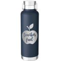 Teacher Fuel 24 oz Water Bottle | Navy