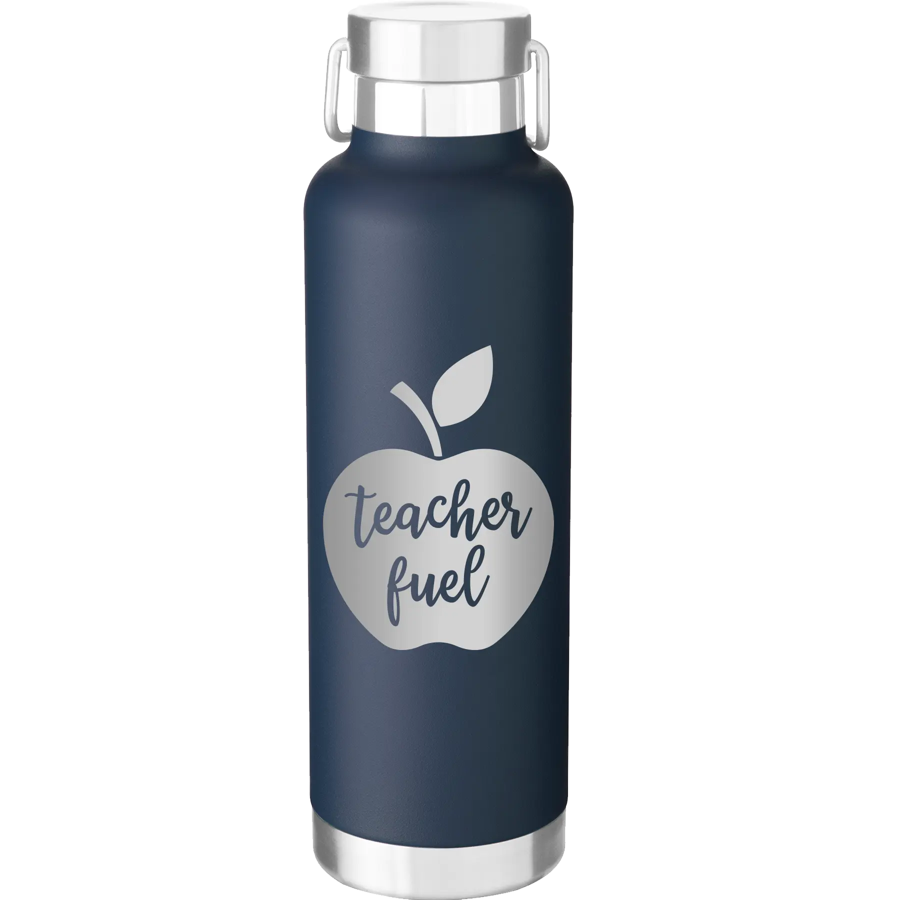 Teacher Fuel 24 oz Water Bottle | Navy