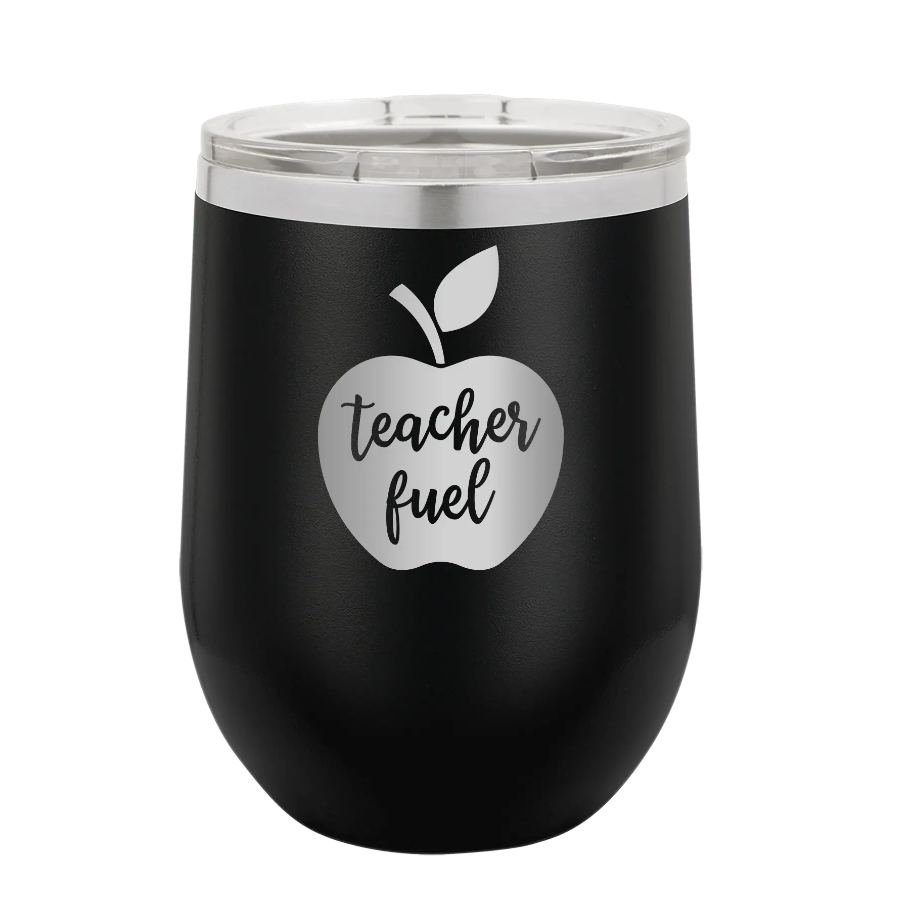 Teacher Fuel Wine Cup | Black