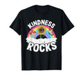 Anti Bullying Hippie Teacher Rainbow T-Shirt - Casual Everyday Wear Unisex