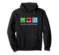 Peace Love Special Education Teacher Hoodie - Novelty Apparel Men Women