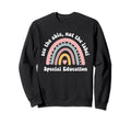 Special Education Teacher Autism Sweatshirt - Trendy Graphic for Adults