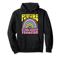 Future Physical Education Teacher Rainbow Hoodie - Minimalist Print Unisex