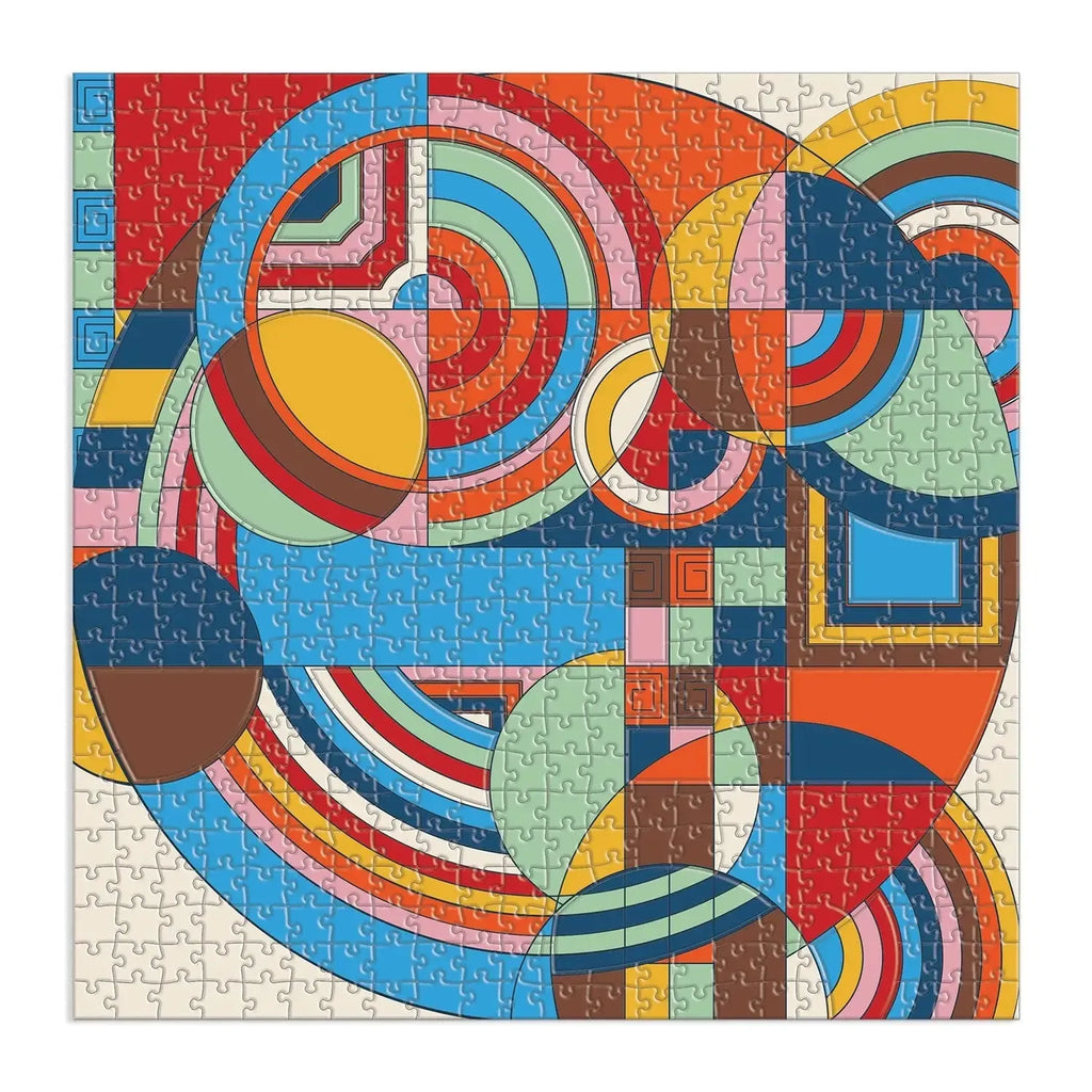 Frank Lloyd Wright Hoffman House Rug 500 Piece Jigsaw Puzzle Galison