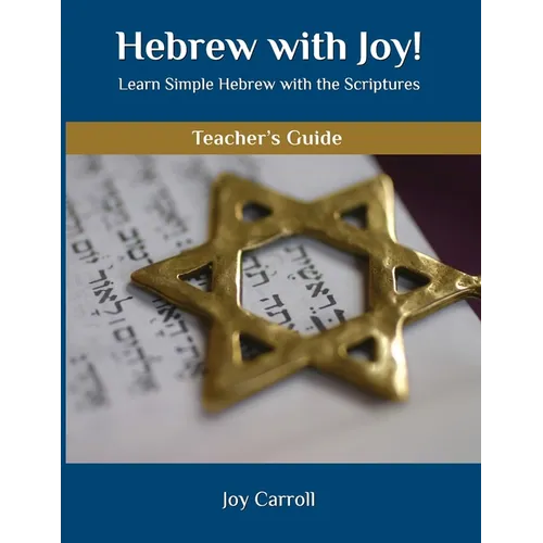 Hebrew with Joy! Teacher's Guide - Paperback