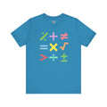 Colorful Math Teacher Tee