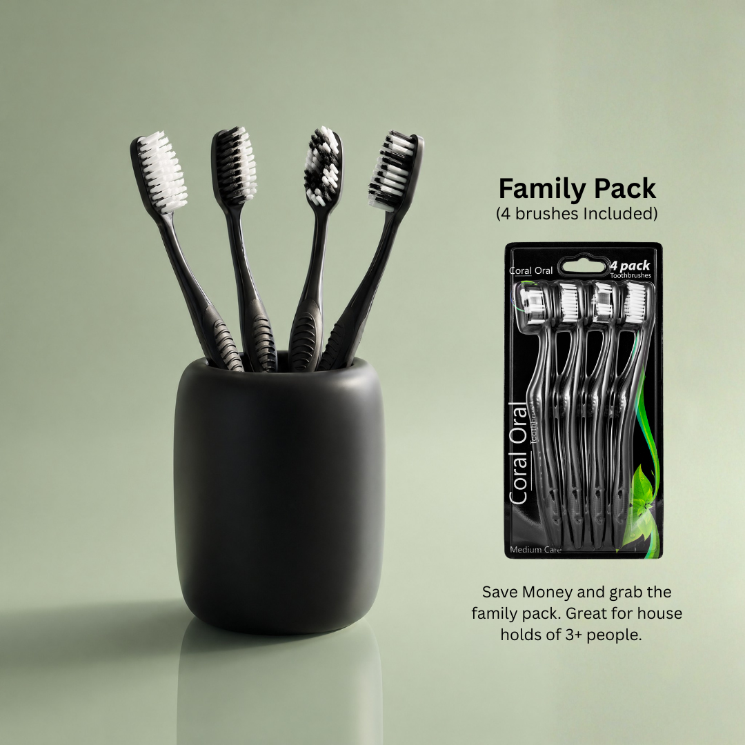 4-Pack Toothbrushes