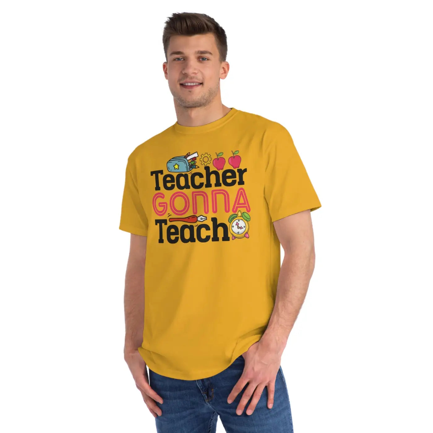 DipaliZ Teacher Gonna Teach Organic Unisex Classic t Shirt