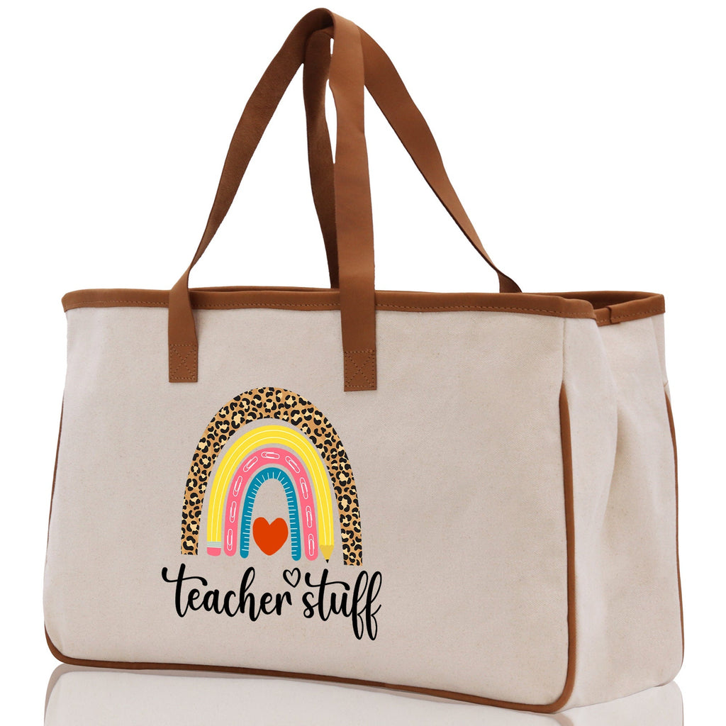 Teacher Stuff Tote Bag Teacher Bag Teacher Gift Teacher Retirement Gift Best Teacher Gifts Teacher Appreciation Gift Teacher Strong Tote Bag