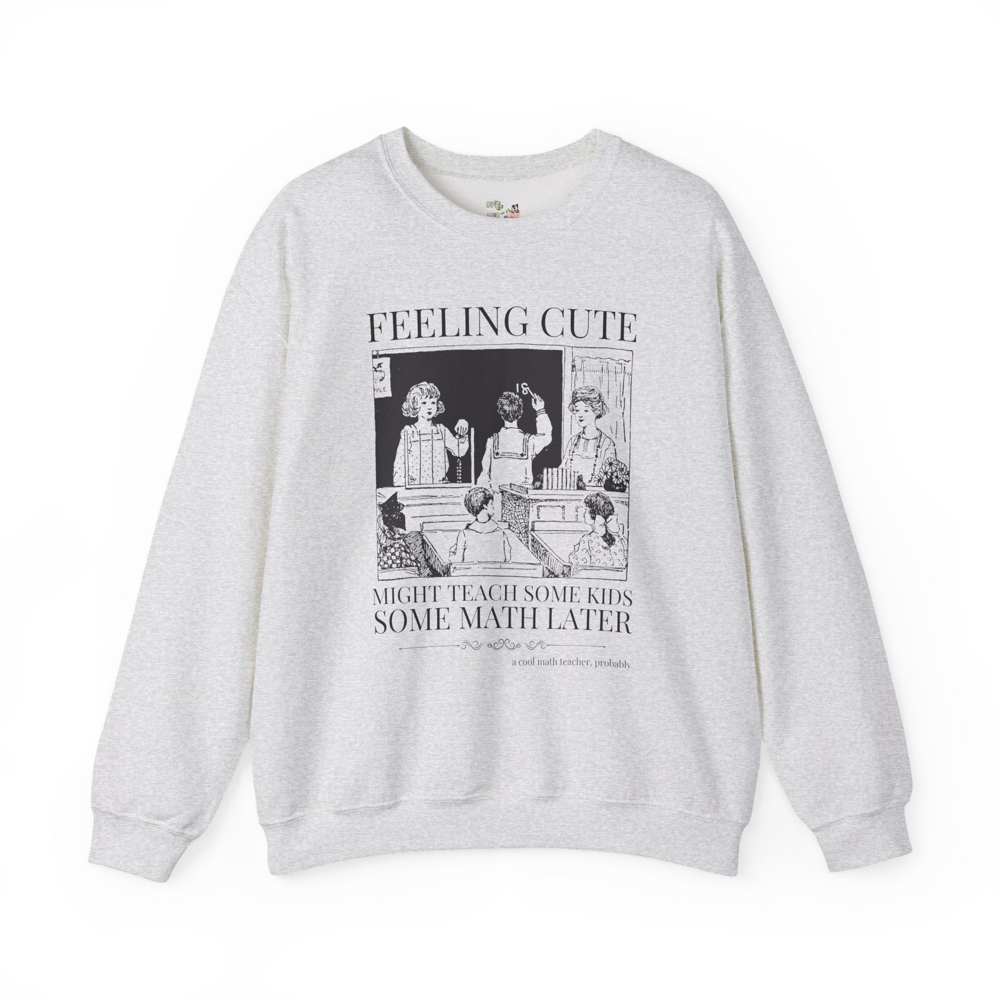 Retro Math Teacher Sweatshirt