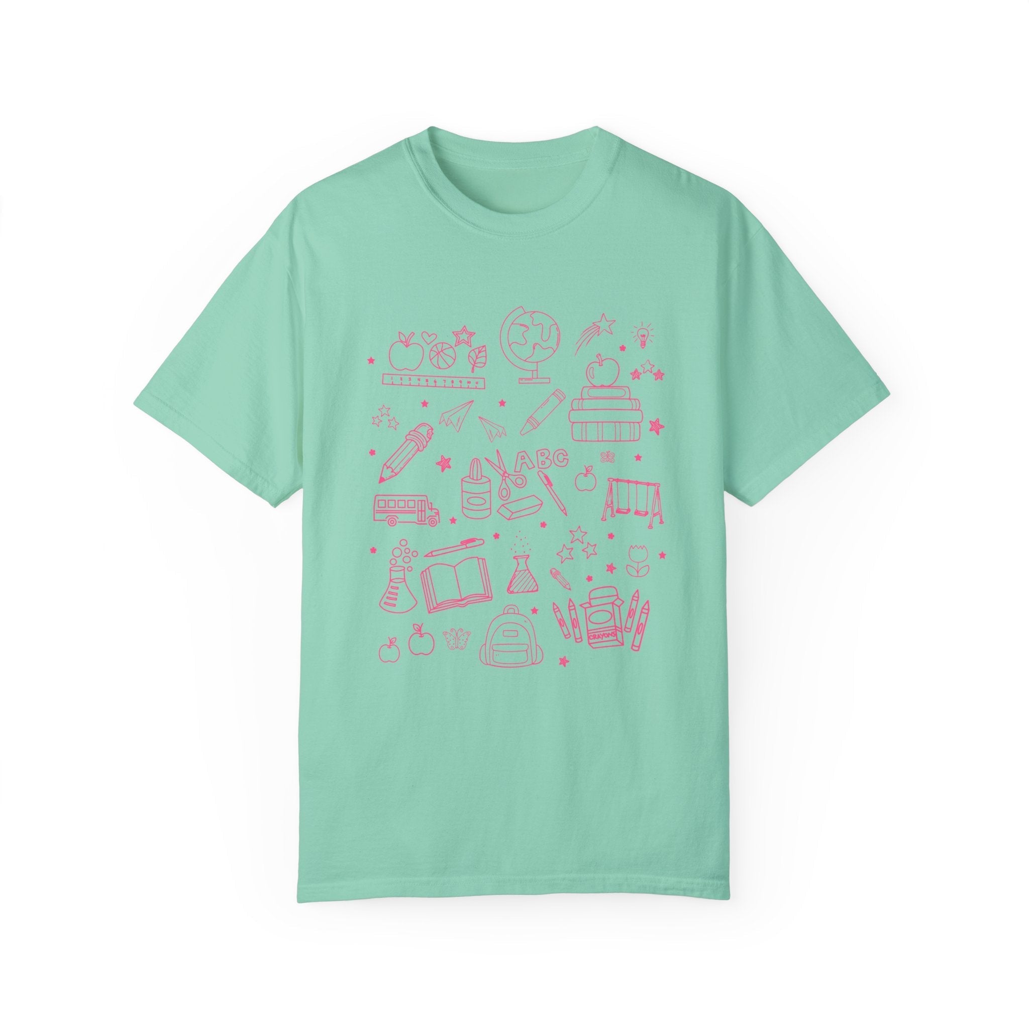 Preppy Back To School Teacher Tee