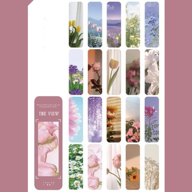 Sheets Scrapbooking Deco Craft Paper Bookmark For Teachers Students Classroom Rewards Supplies Page Markers Assorted Book Markers Durable Magnetic Page Clip For Students Teachers Reading